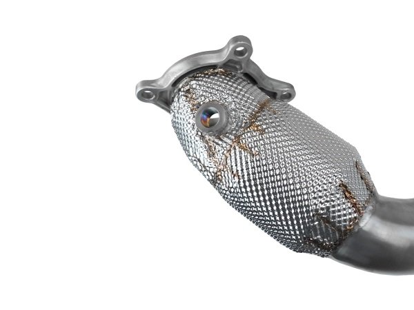 Bull-X Downpipe 3"/ 3.5" Oberteil Audi TT 8J 1.8-2.0 TFSI mit ECE